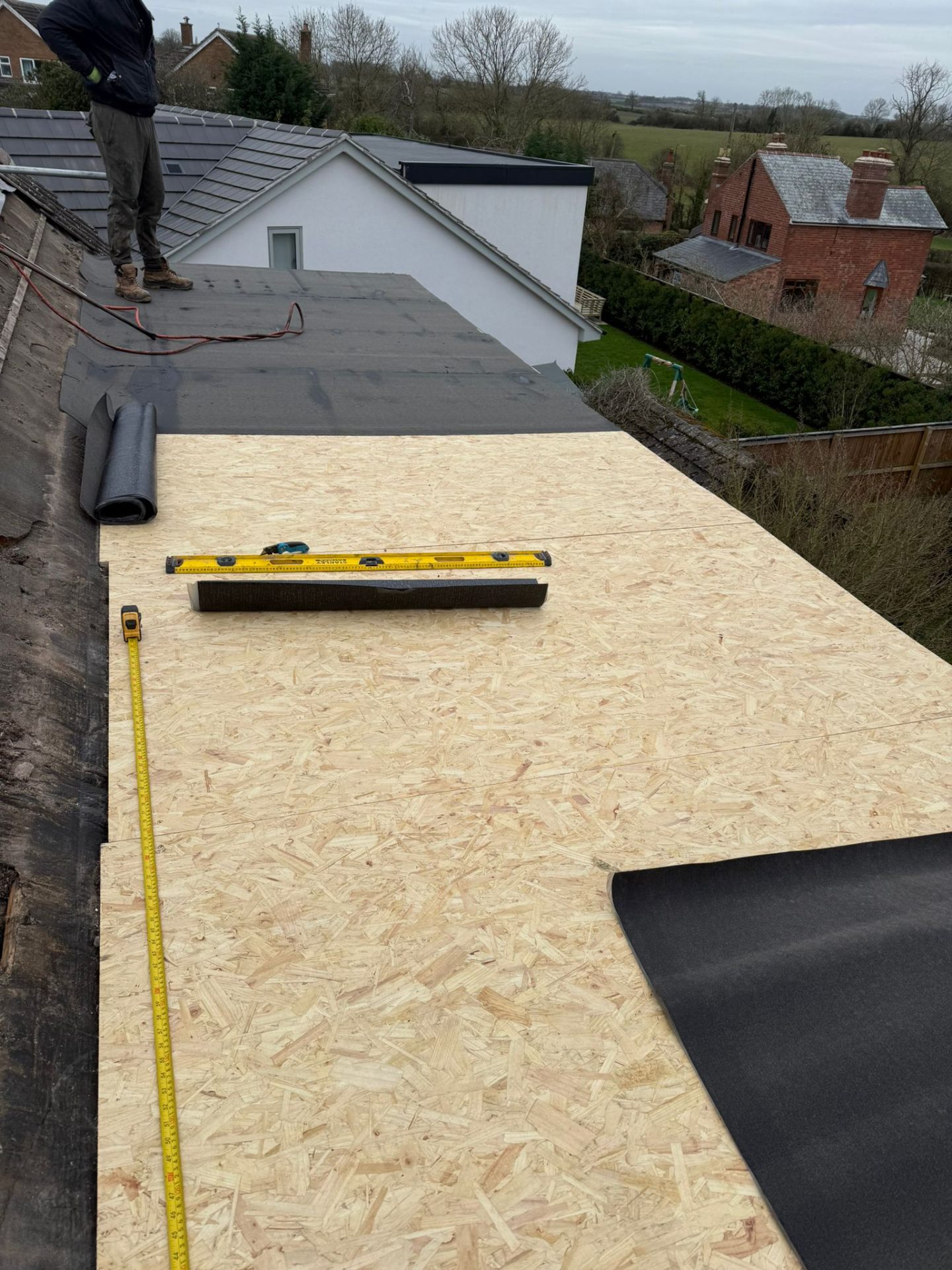 Flat Roof Installation